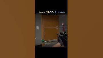 slaxz Nuke AWP Door Peek (CS:GO TRICKS)