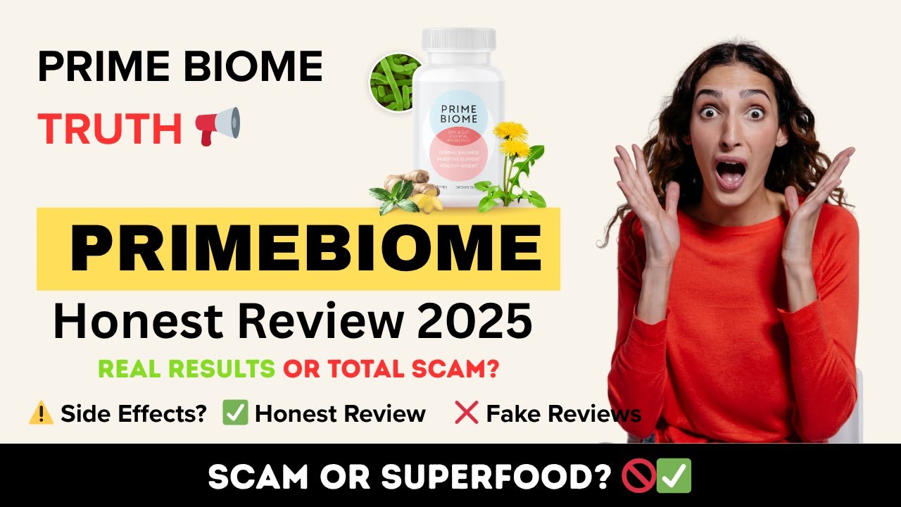 PrimeBiome Review 2025 🔥 Is It Legit or SCAM? Gut & Skin Health EXPOSED!