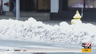 Snowstorm cleanup continues across central Pennsylvania