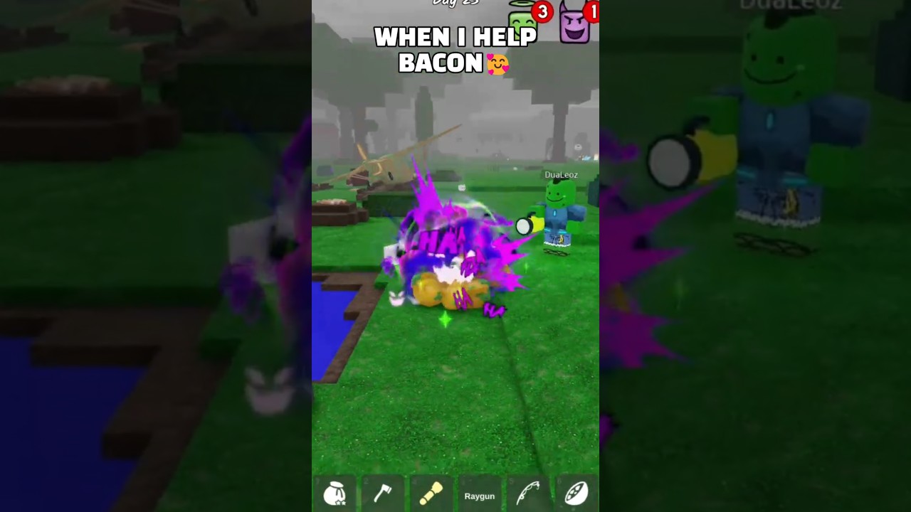 When I help bacon🥰 