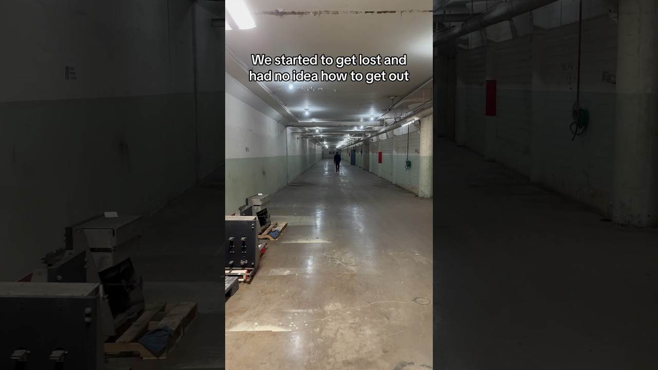 I had so many clips of this place ofc i had to make another video about it #abandoned #backrooms
