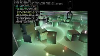 Clustered Forward Shading + Physics Test