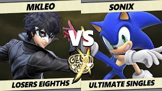 GOML X TOP 8 - MkLeo (Joker) Vs. Sonix (Sonic) Smash Ultimate - SSBU screenshot 1