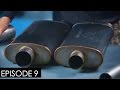 The power of 25 vs 3inch exhaust  engine masters ep 9