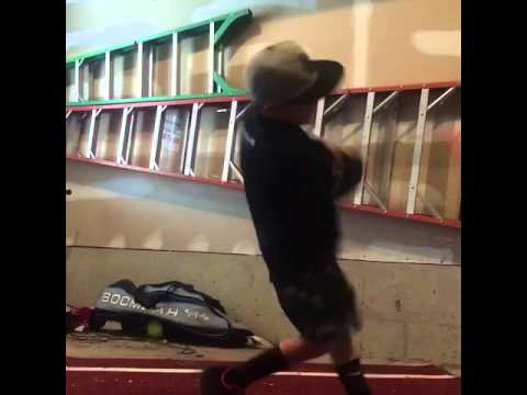 How to swing a baseball bat..
