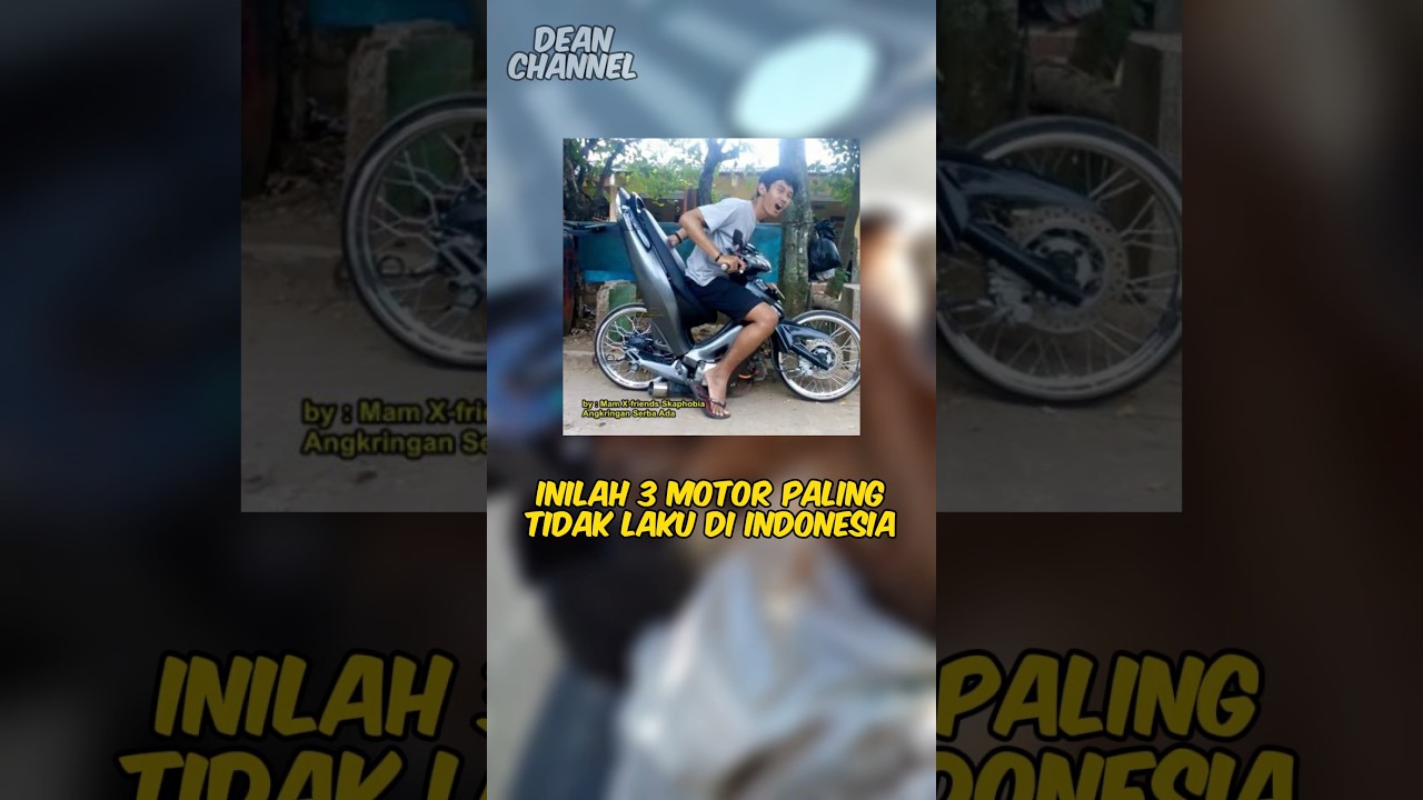3 Motor paling tidak laku di indonesia (nomer 3 tidak di sangka sangka) 