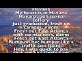 Havana lyrics