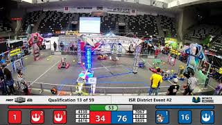 Qualification 13 - 2020 ISR District Event #2