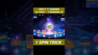 I Got Fist Skin Only 1 Spin 💯% Trick | Moco Store Free Fire Spin | New Fist Skin Free Fire #shorts