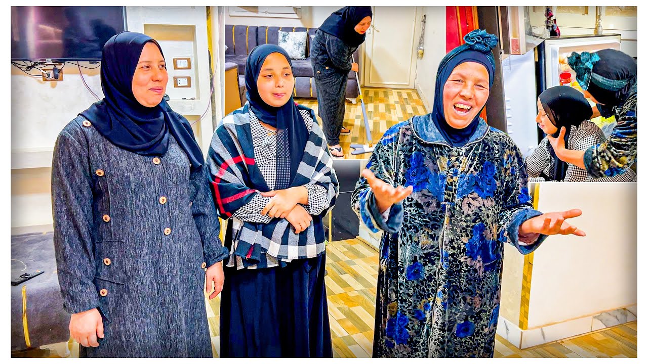 اختي رانيا عرفت اني تعبانه جابت حبيبة وجت تساعدني في روتين البيت استغليت الفرصةوجبت الشقةمن فوق لتحت