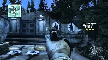 MW3 Spec Ops - Stay Sharp Speed Run (24 sec)