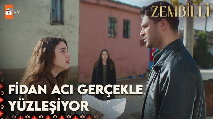 "Sen bizi abime söylemedin mi Adem?" - Zembilli 3. Bölüm