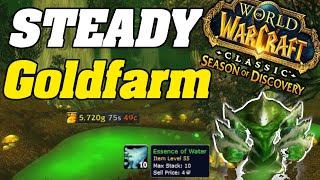 EASY Phase 3 Goldfarm In Season Of Discovery | Essence Of Water Classic WoW Farm