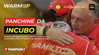 Le NUOVE VOCI sull'ADDIO DI VASSEUR | WarmUp F1 280 - 16/9