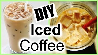 How to Make ICED COFFEE at Home │ The EASIEST Iced Coffee Recipe Ever!