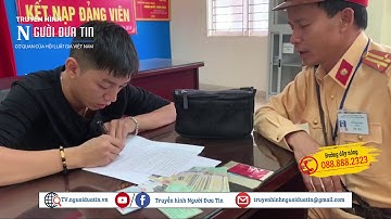 CSGT Hà Nội nhặt được của rơi, trao trả người đánh mất