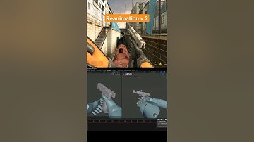 HL2 Reloading reanimation #animation #blender #halflife #halflife2 #hl #hl2 #mod #sdk #source #valve