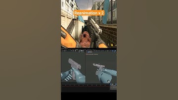 HL2 Reloading reanimation #animation #blender #halflife #halflife2 #hl #hl2 #mod #sdk #source #valve