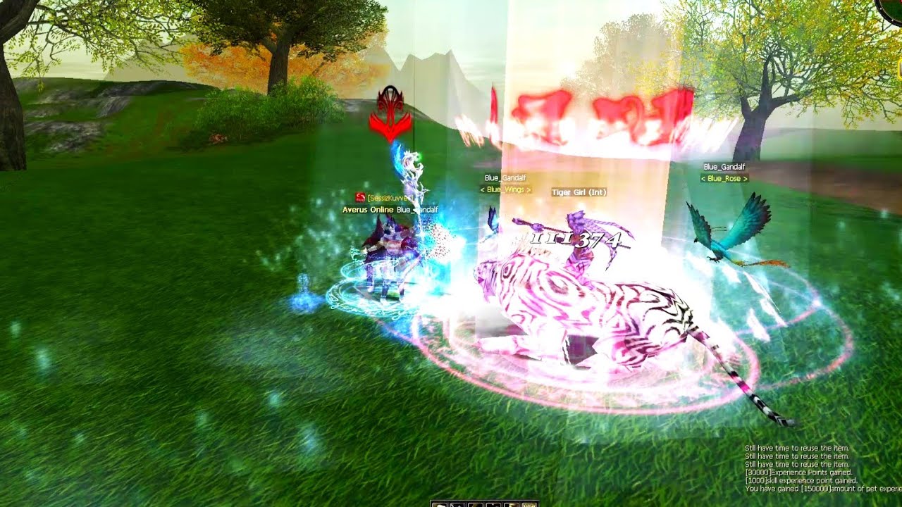 BEST MMO RPG GAME I EVER PLAYED AVERUS ONLINE KILLIED TIGER GIRL