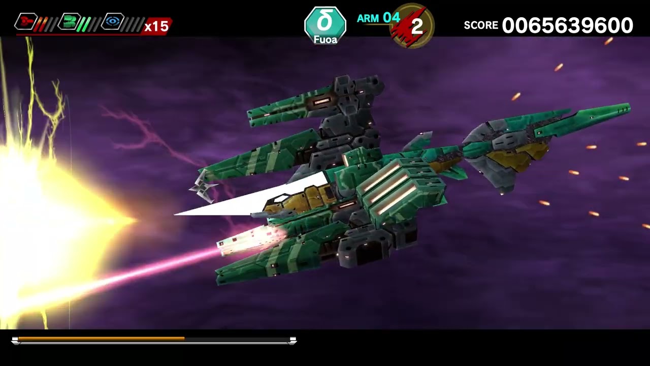 DARIUSBURST Chronicle Saviours - DLC Mode with Fuoa