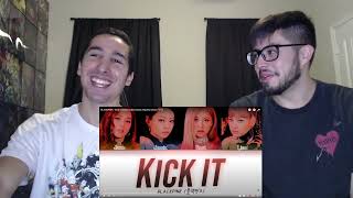 BLACKPINK - Kick It Lyrics Video Reaction