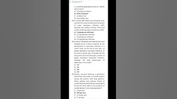 BCBR assignments 3, 4, 5 previous mcqs solved