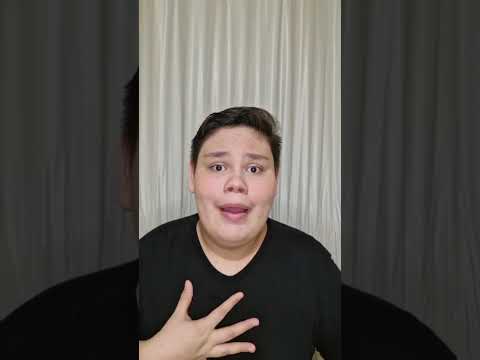 Medo de cantar em um programa de televisão
