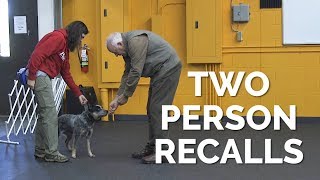 Two Person Recall Drills