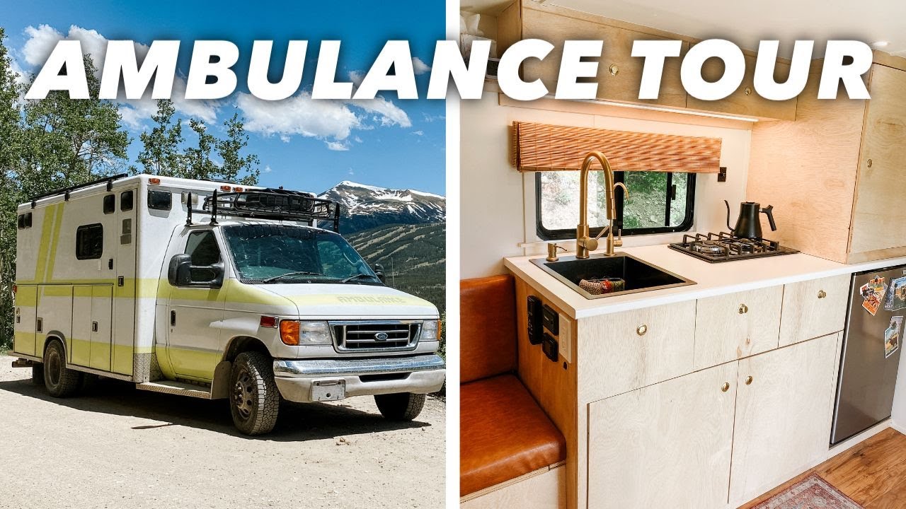 We Created Our DREAM HOME in an AMBULANCE (Full Tour!)