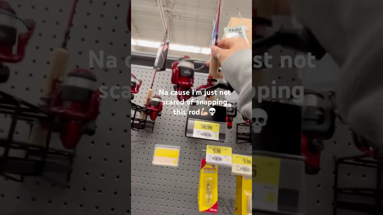 The WORLDS STRONGEST ROD🎣 