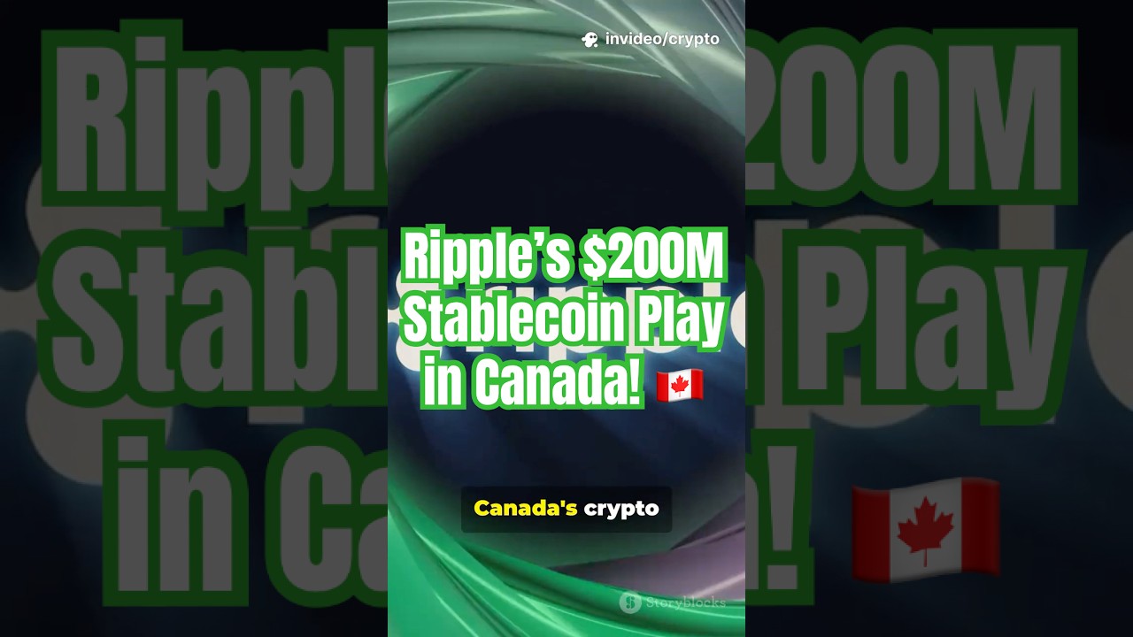 $200M Ripple Deal in Toronto—Canada’s Crypto Payments Game-Changer! 🇨🇦
