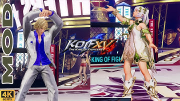 Nakoruru (as Nahida) vs Rock (Ultimate costume mod) | KOFXV mods | CPU vs CPU