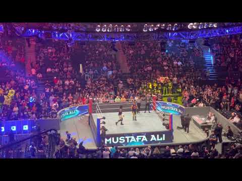WWE Main Event Taping at Madison Square Garden 7/25/22 | Mustafa Ali Entrance