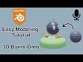 Blender Beginner Tutorial: Model Bob-Omb from Super Mario (Step-by-Step)