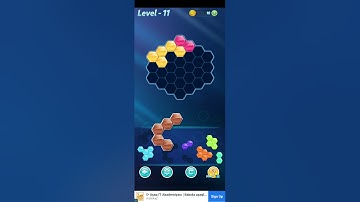 Block! Hexa Puzzle~Jumble A block 7 to 8 levels ~level#11-12