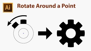 How to Rotate Around a Point  Adobe Illustrator Tips & Tricks