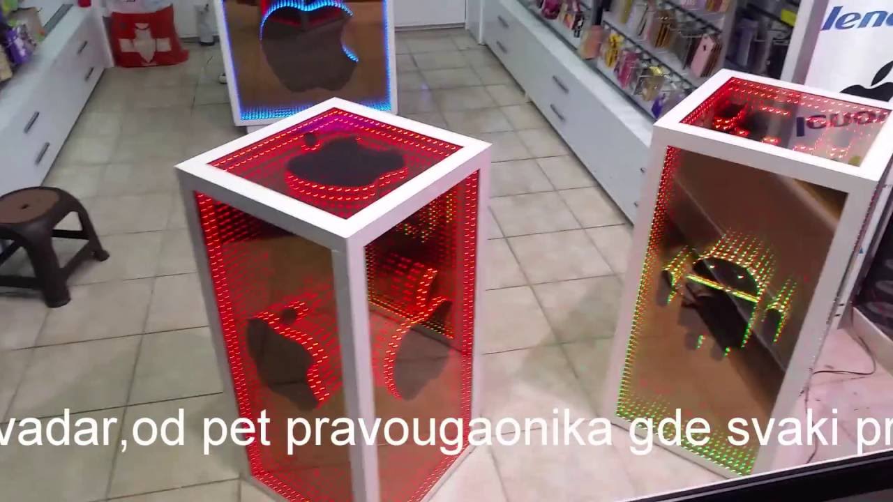3D led reklama - YouTube