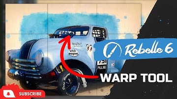 Rebelle 6 New Features: Warp Tool