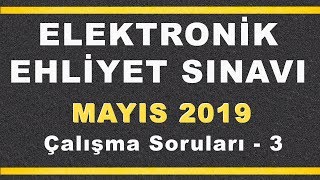 MAYIS 2019 ELEKTRONİK Ehliyet Sınav SORULARI ve CEVAPLARI - 3