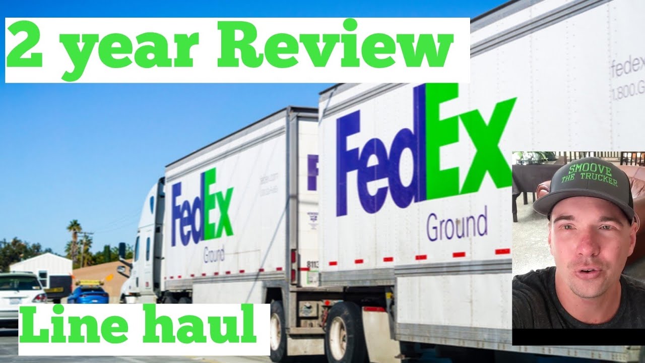2 Year Review FedEx ground line haul semi truck driving YouTube