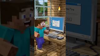 Build pc in minecraft and play free fire