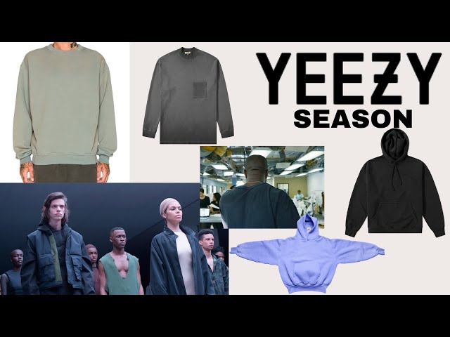 Season | Some of Best Hoodies & Crewneck Sweatshirts from Kanye West - YouTube