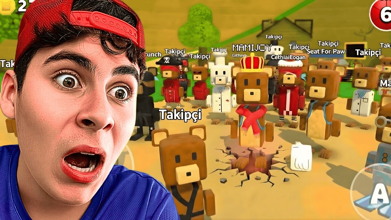 YASAK HİLE ile Takipçilerle Kovana Girdik! Takipçileri Fena TROLLEDİM 😱 | Super Bear Adventure