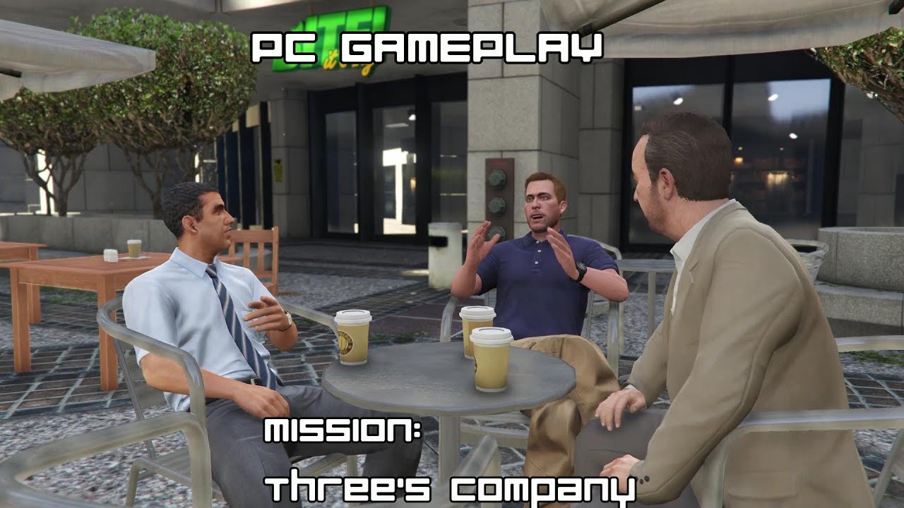 GTA V PC Mission Three's Company [Playthrough] YouTube