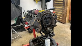 STEP BY STEP 97-93 MUSTANG 5.0 TIMING COVER  & OIL PAN REMOVAL