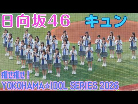 【日向坂46】【４K】『キュン』と『セレモニアルピッチ』　～叫べ！大星援SHOWTIME～　「推せ推せ！YOKOHAMA☆IDOL SERIES 2026」より