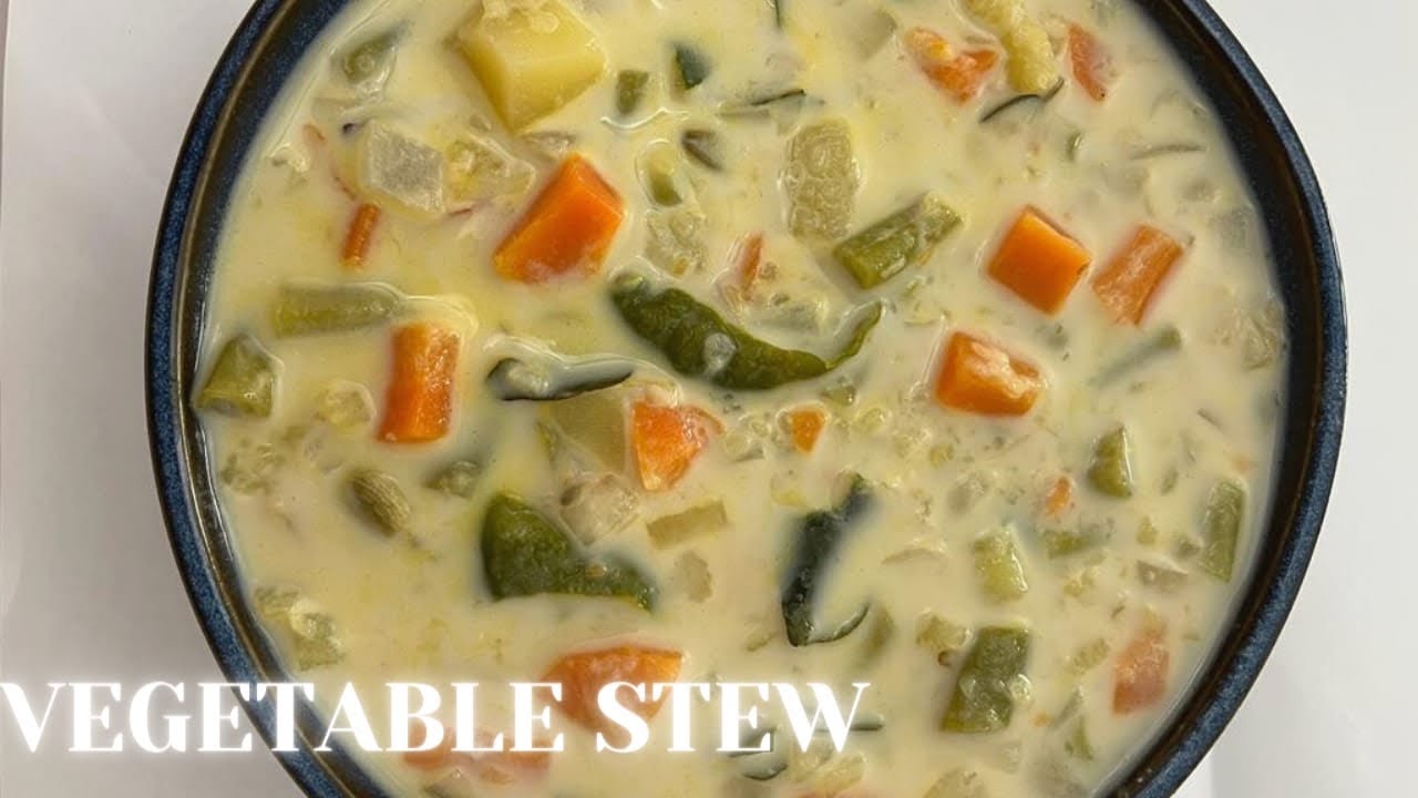 കേരള സ്റ്റൈൽ വെജിറ്റബിൾസ്റ്റ്യൂKerala Style Vegetable StewMalayalam