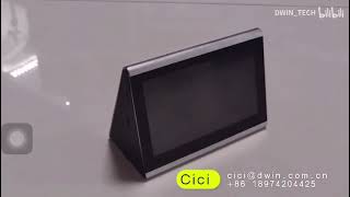 DWIN Screen Dual Screen electronic Table Card Display Demo