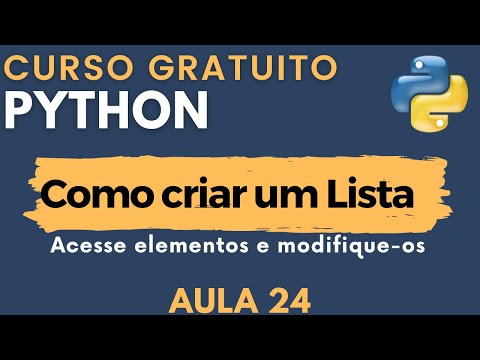 Python: Lesson 24 - How to create a list, access and modify its elements?