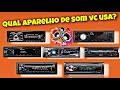 Qual aparelho de som você usa?